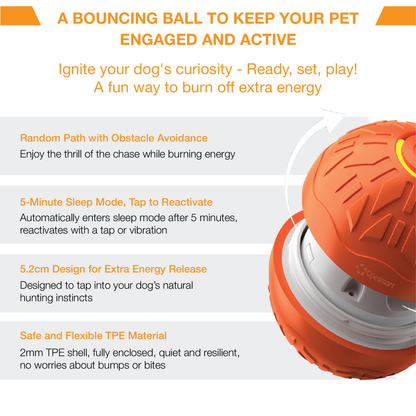 OPESMART™️ PurrChase Interactive Pet Bouncing Ball