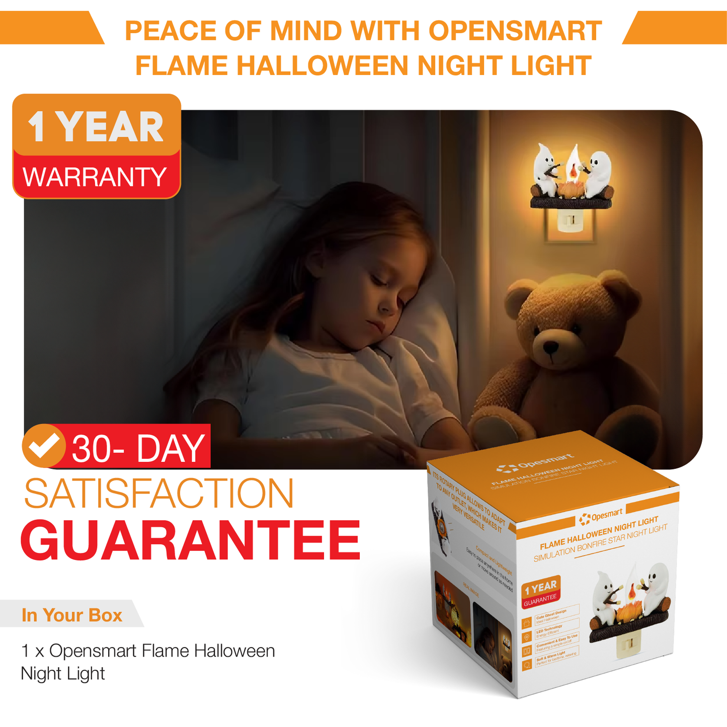 OPESMART™ Ghost Campfire Night Light